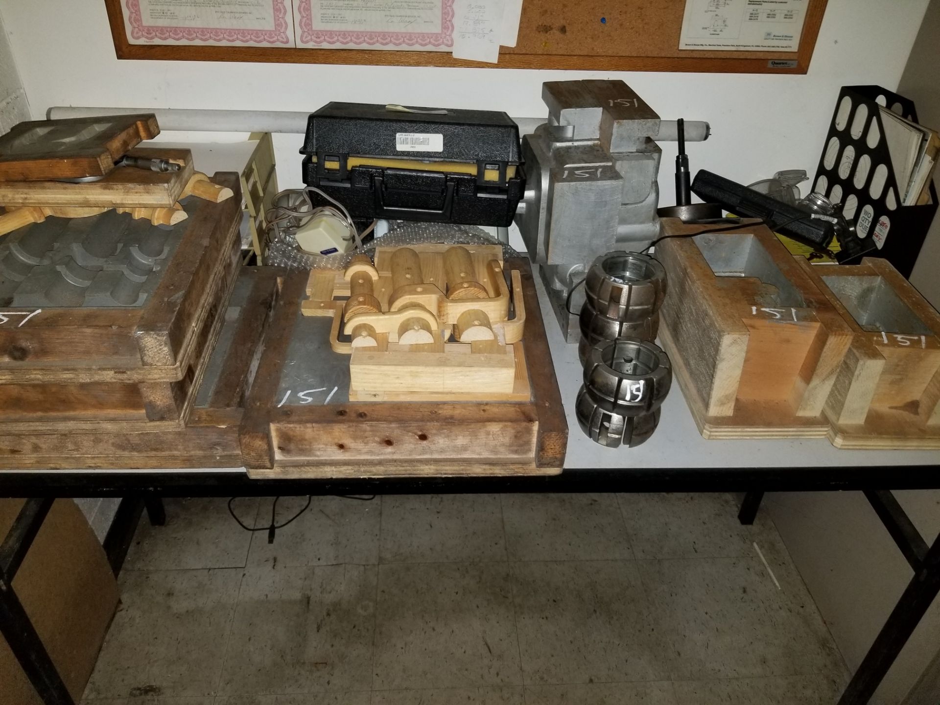 Large New Old Stock Group of Parker Fittings, File Cabinets, Machine Molds etc. - Image 4 of 5