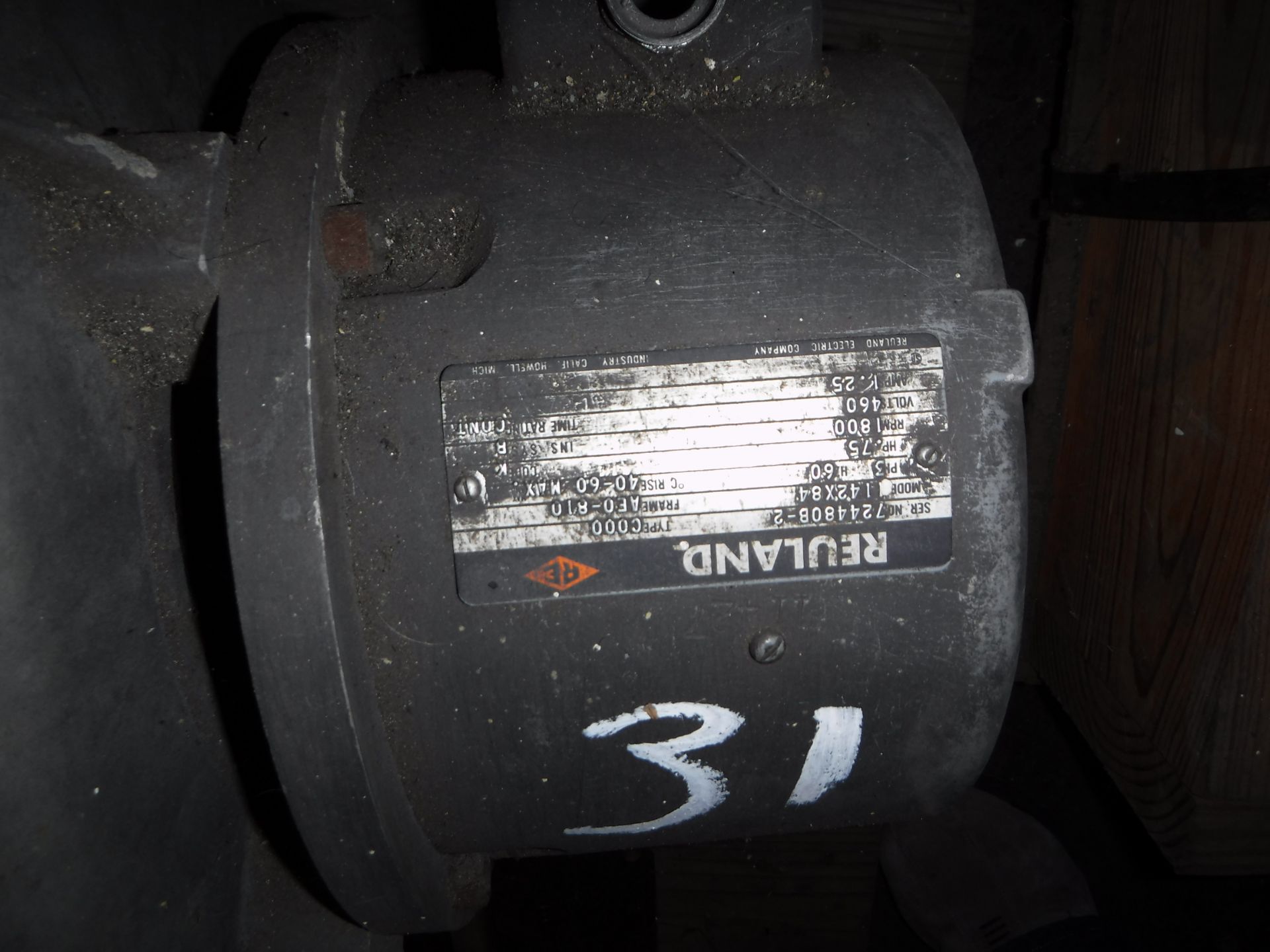 Group of 3 Motors with E-Z Code Wire Markers - Image 6 of 6