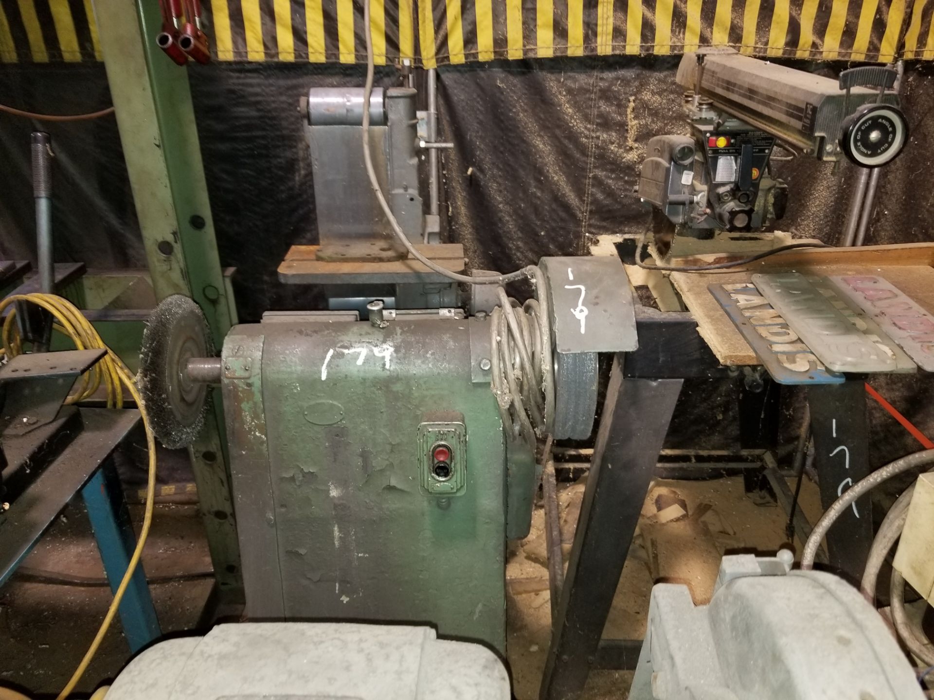 Industrial Press, Grinding Machines, Radial Arm Saw, Hydraulic Tank and More - Image 4 of 4