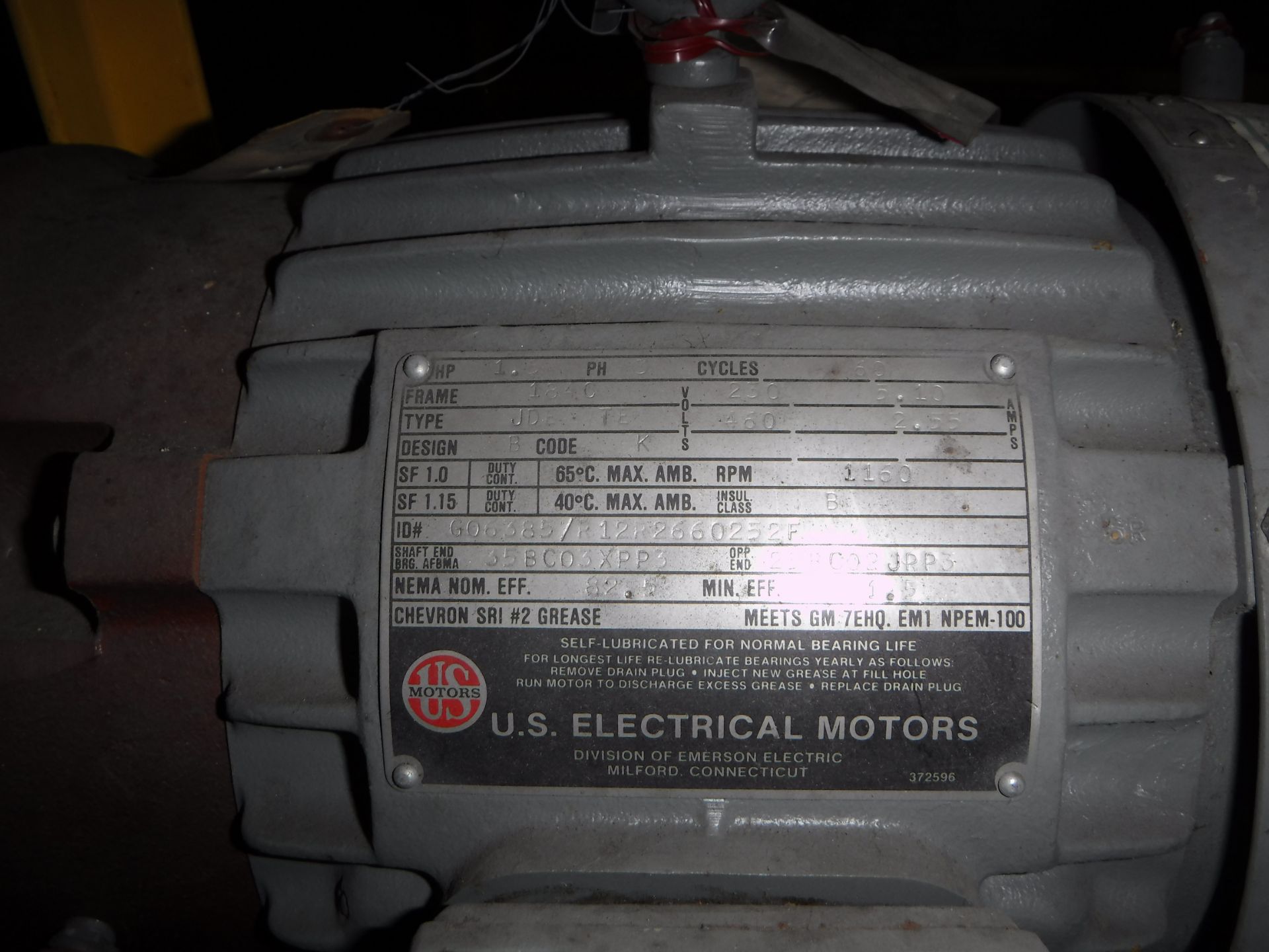 Group of 6 US Motors 1160 RPM - Image 5 of 7