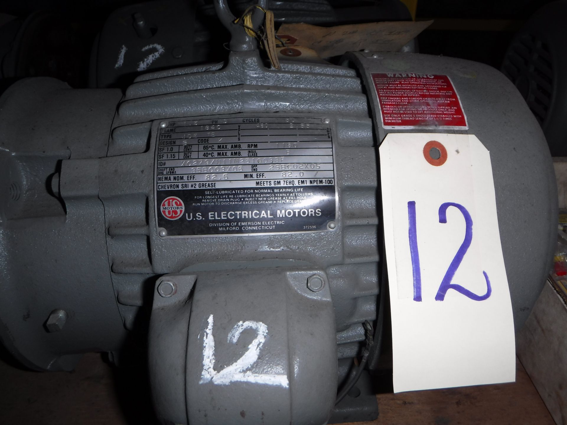 Group of 6 US Motors 1160 RPM - Image 6 of 7