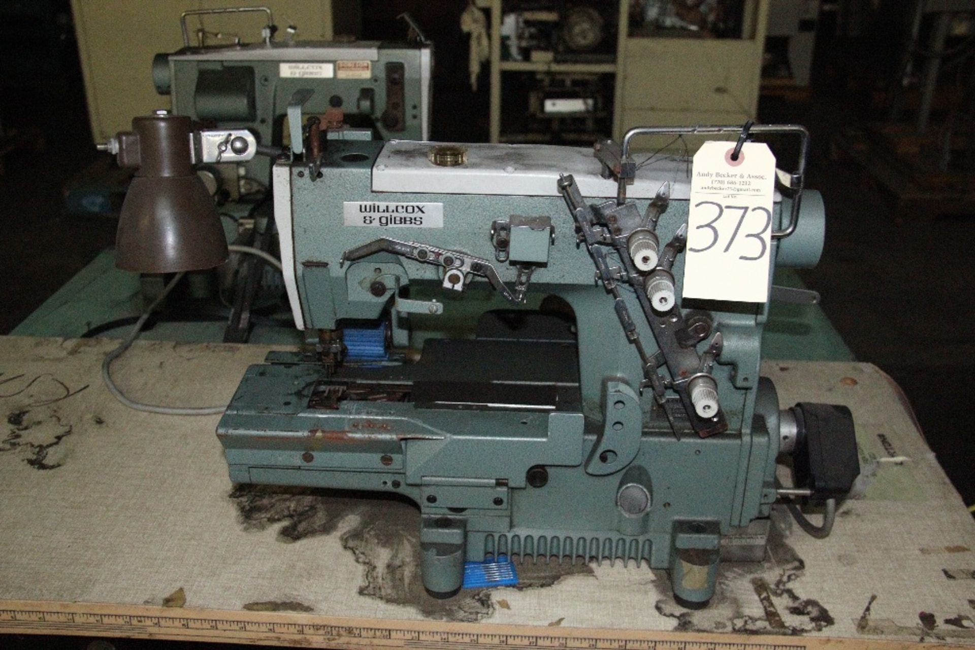 WG WS-62 Cylinder Arm Bottom Coverstitch Sewing Machine - Image 3 of 5