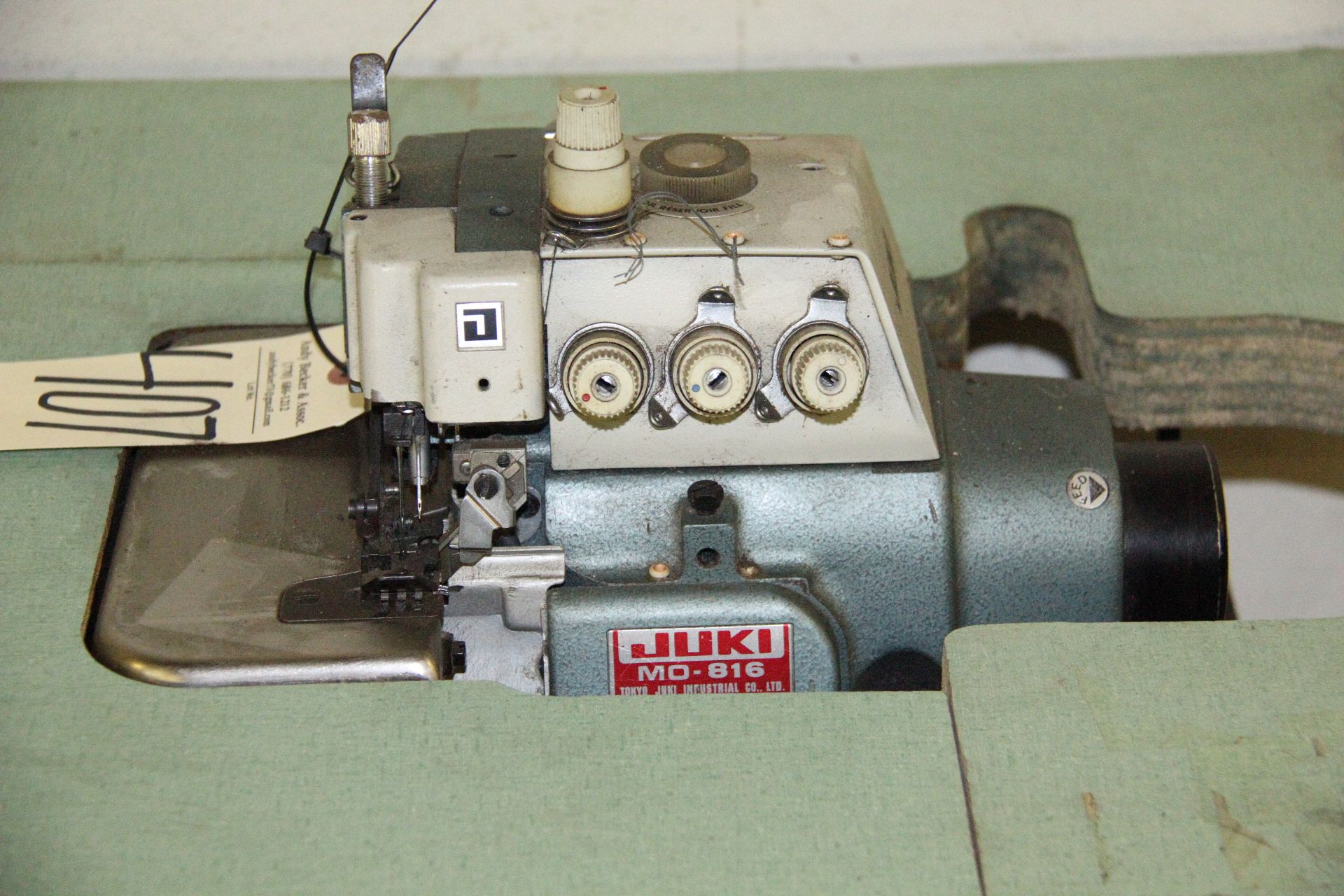 Juki MO-816 5-Thread Safety Stitch Sewing Machine - Image 3 of 4