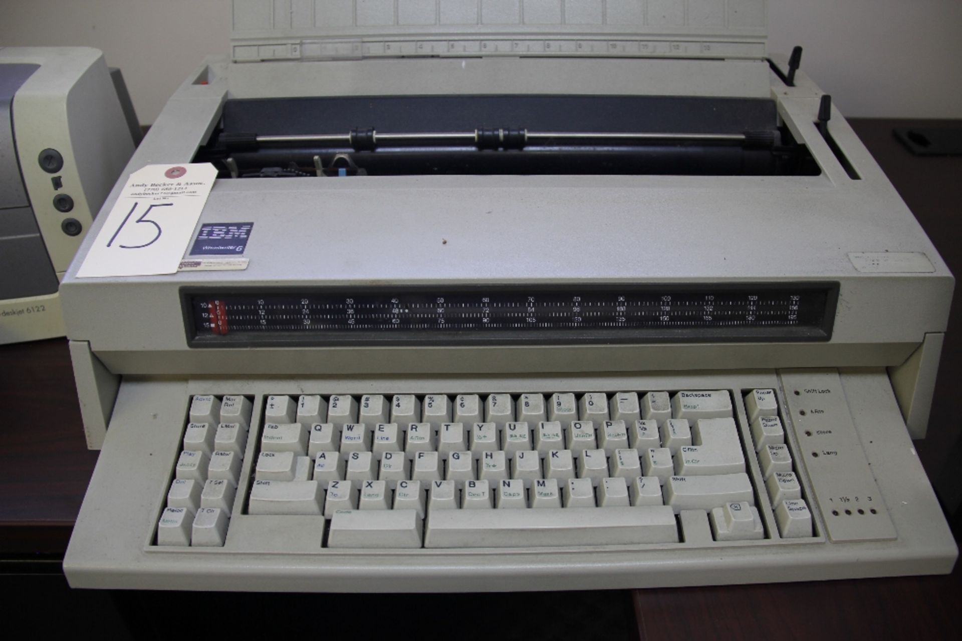 IBM Wheelwrite 6 Typewriter