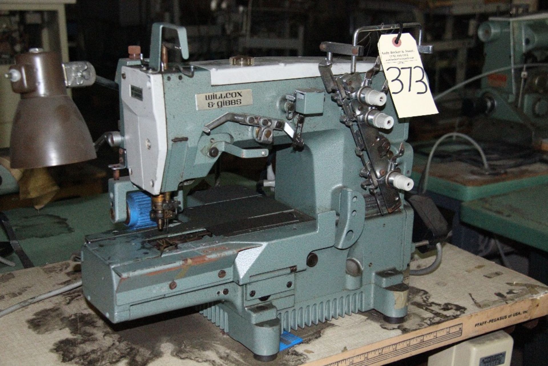 WG WS-62 Cylinder Arm Bottom Coverstitch Sewing Machine