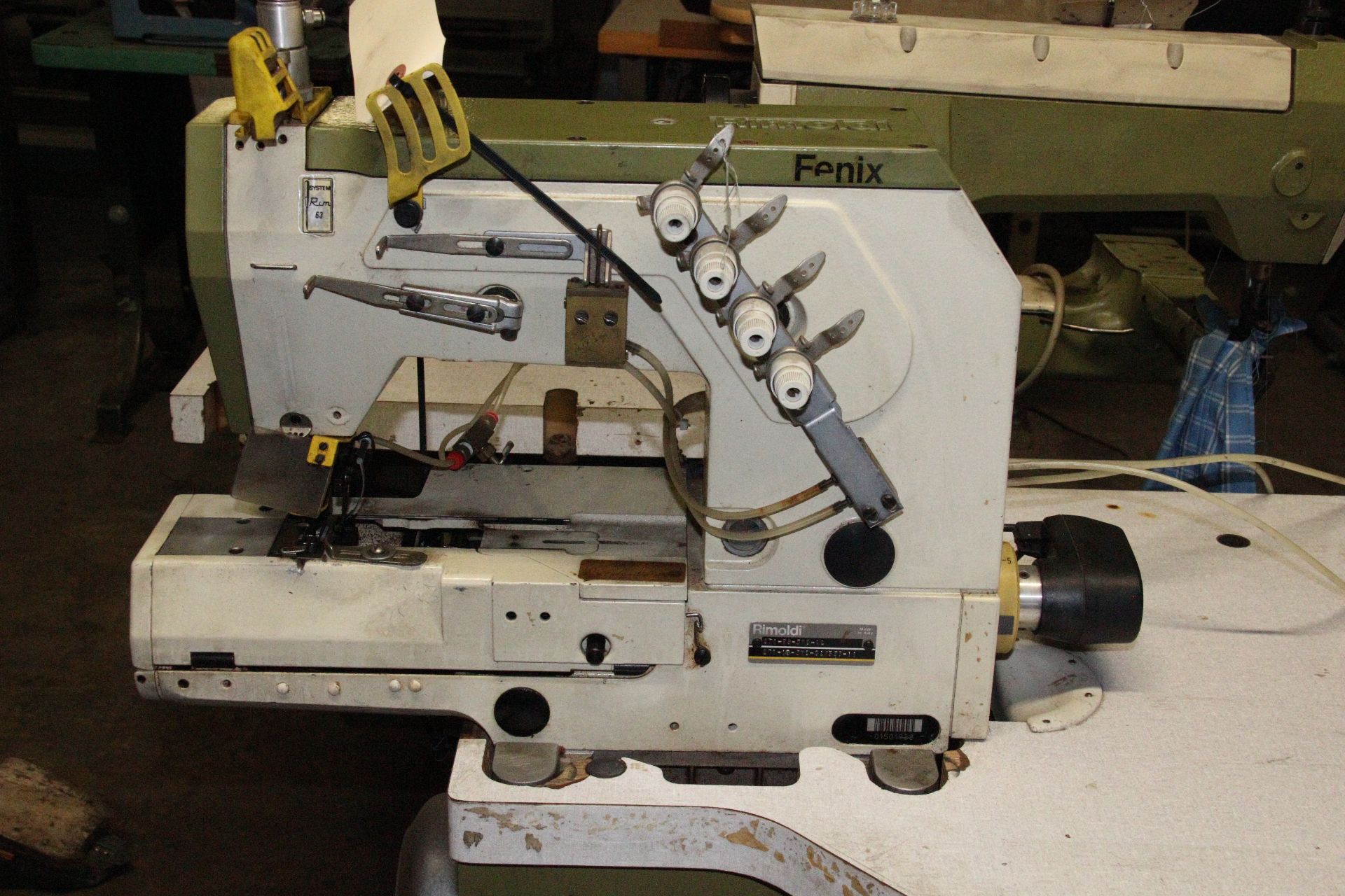 Rimoldi 271-FS-3MD-AC 3-Needle Cylinder Arm Top / Bottom Coverstitch Sewing Machine - Image 2 of 5