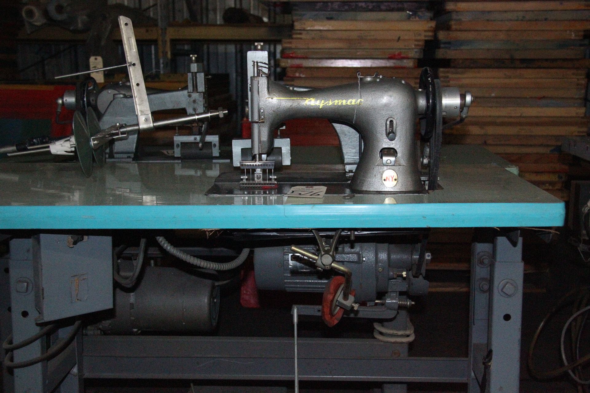 New York Sewing Machine 12-Needle Chainstitch Sewing Machine