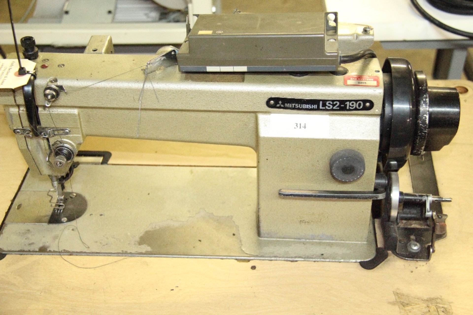 Mitsubishi LS2-190 Single Needle Lockstitch Sewing Machine - Image 2 of 3