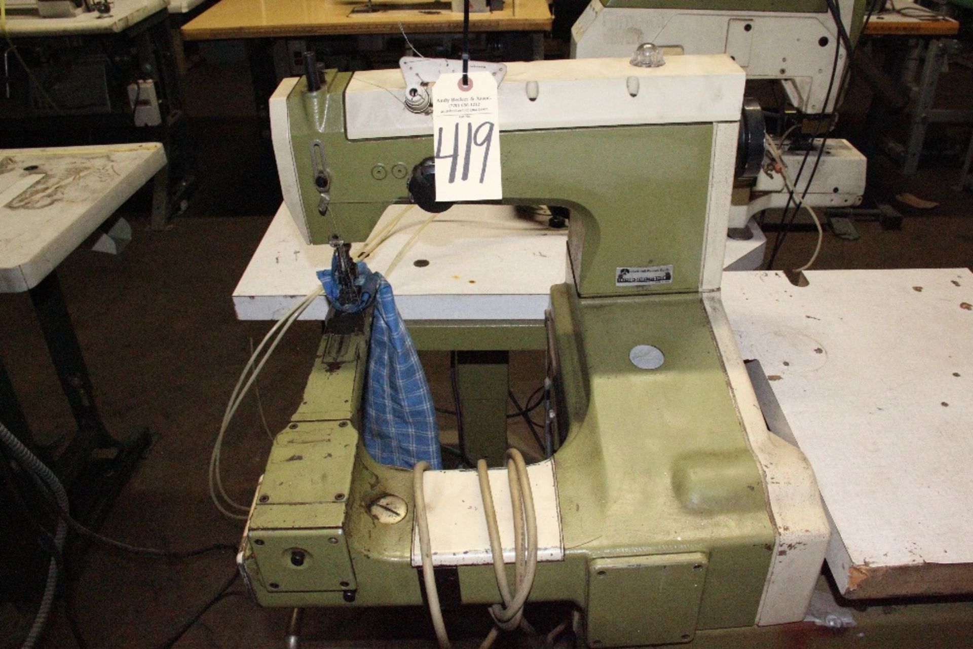 Rimoldi 184-00-2CA-11 Off-the-Arm Chainstitch Sewing Machine - Image 3 of 4