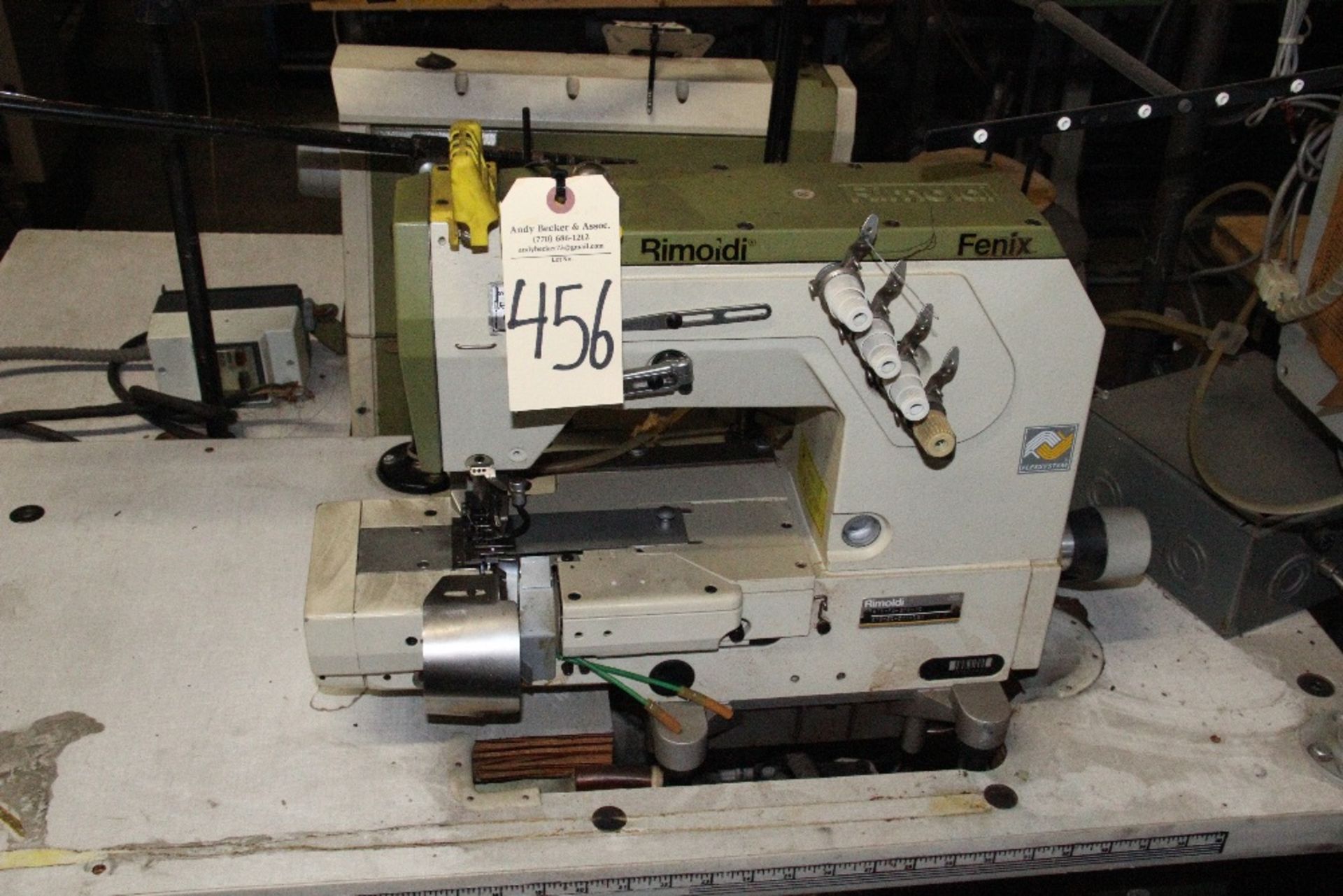 Rimoldi 271-3MD-AC Cylinder Arm Bottom Coverstitch Sewing Machine - Image 3 of 4