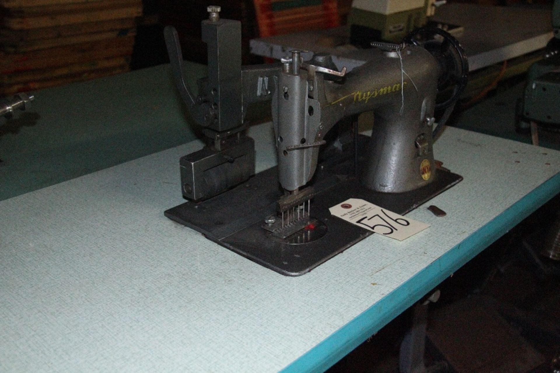 New York Sewing Machine 12-Needle Chainstitch Sewing Machine - Image 3 of 5