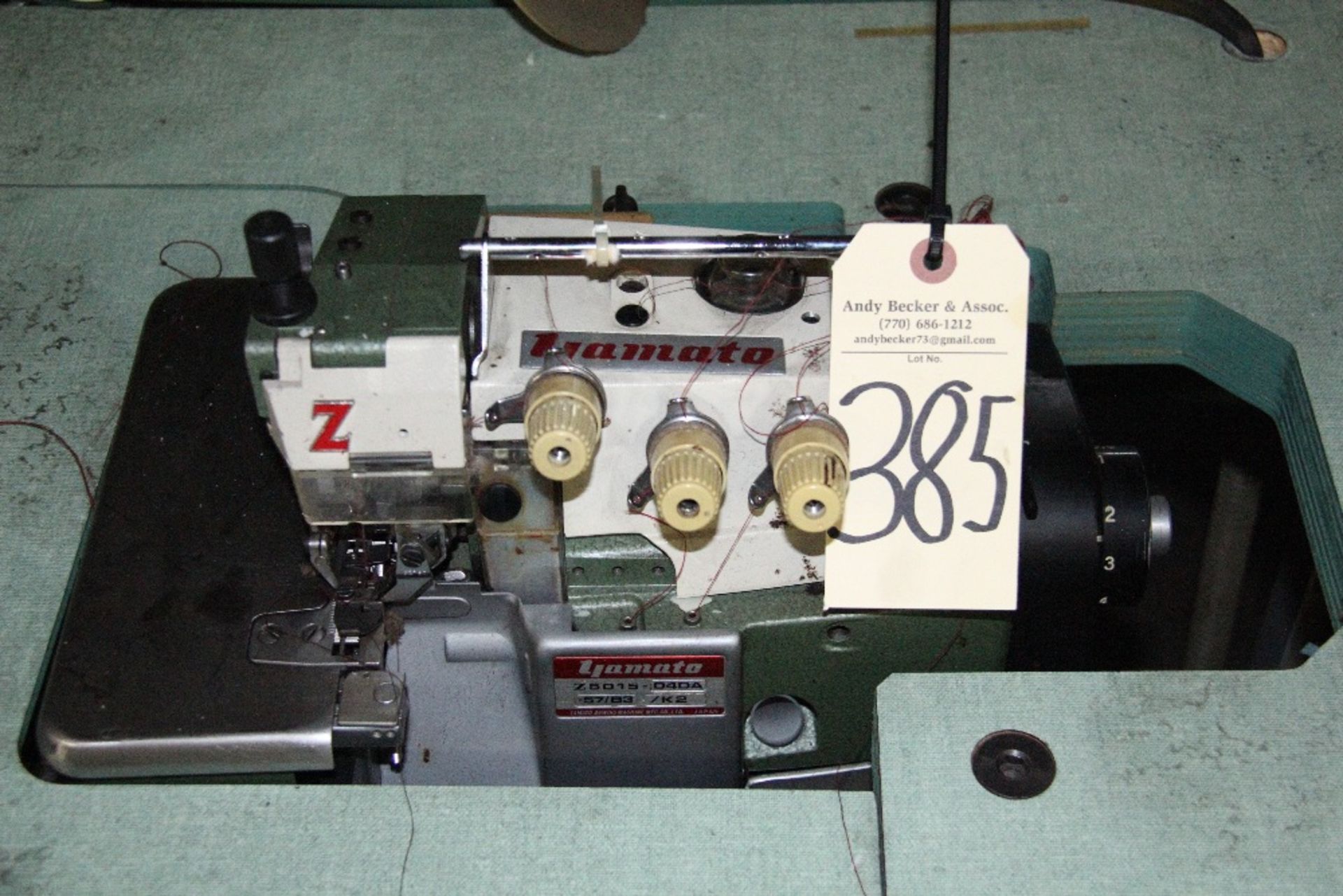 Yamato Z5015 3-Thread Serger - Image 2 of 5