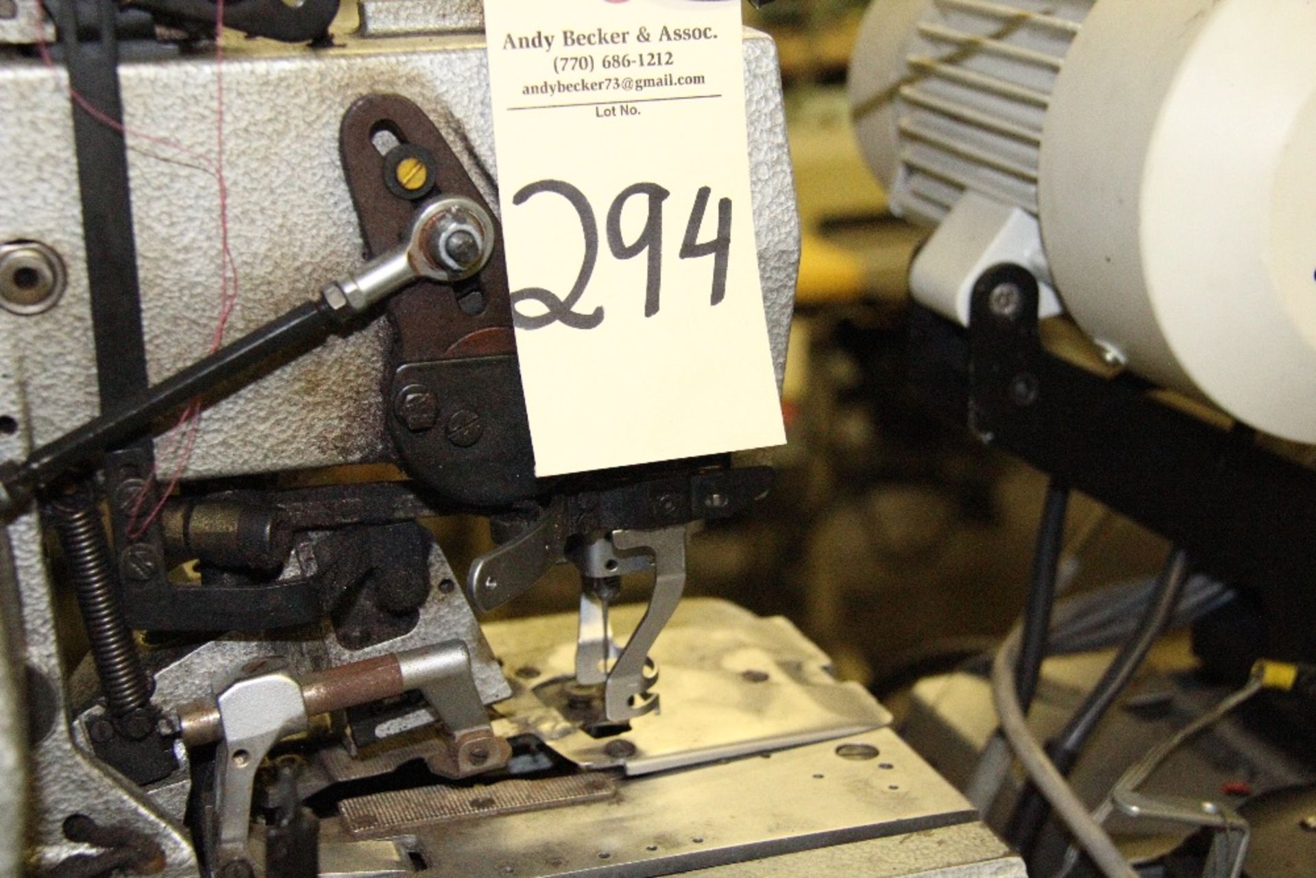 Durkopp 558-114181 Chainstitch Sewn Round Eyelet Sewing Machine - Image 3 of 3