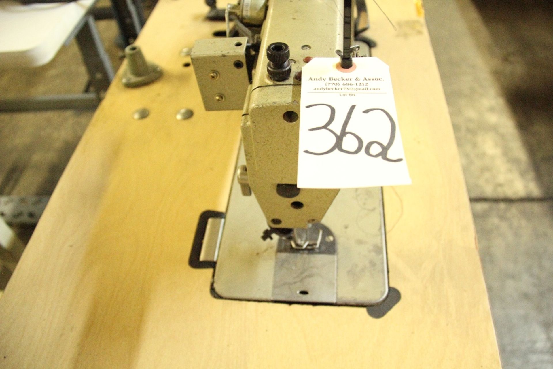 Mitsubishi LS2-190 Single Needle Lockstitch Sewing Machine - Image 3 of 3