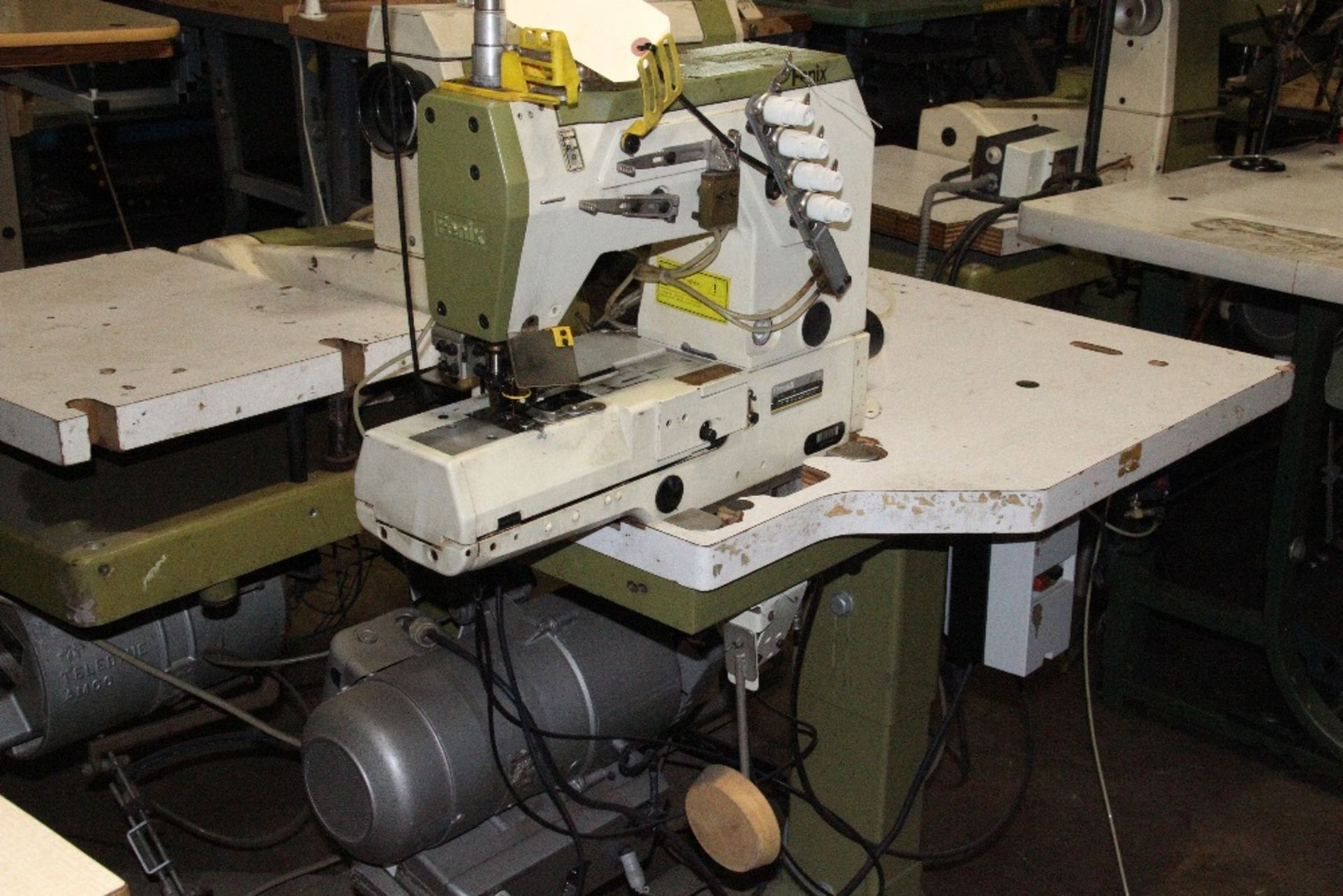 Rimoldi 271-FS-3MD-AC 3-Needle Cylinder Arm Top / Bottom Coverstitch Sewing Machine - Image 3 of 5