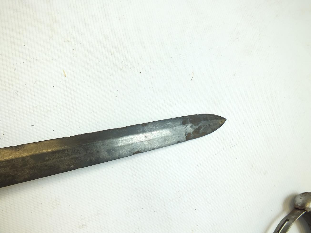 A GEORGIAN SHORT SWORD TO THE GRENADIER GUARDS, 60.5cm flattened diamond section gladius style - Bild 12 aus 17