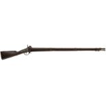 A .700 RUSSIAN PERCUSSION SERVICE MUSKET, 42.5inch sighted barrel dated 1841, back action lock dated