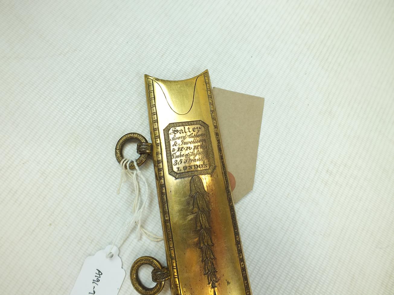 AN HIGHLY UNUSUAL PRESENTATION QUALITY MAMELUKE HILTED DIRK MOUNTED WITH A YATAGHAN BLADE BY SALTER, - Image 26 of 26