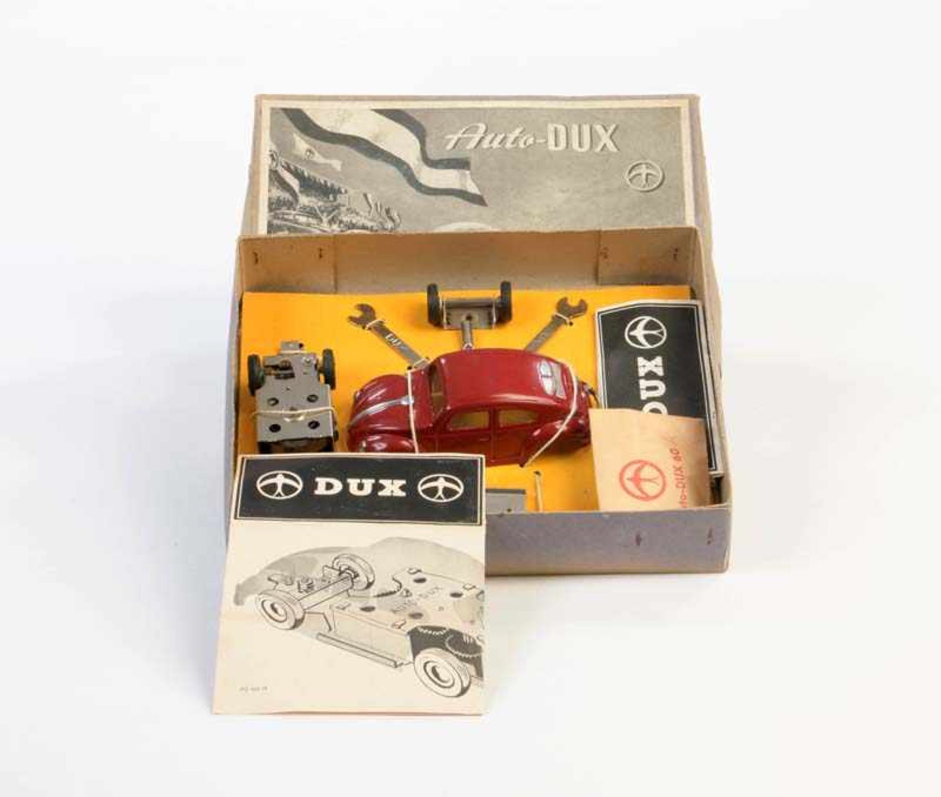 Dux, VW Kasten 60a, W.-Germany, Box 21x17 cm, Blech, Okt Z 2+, Z 1- Dux, VW Box 60a, W.-Germany,