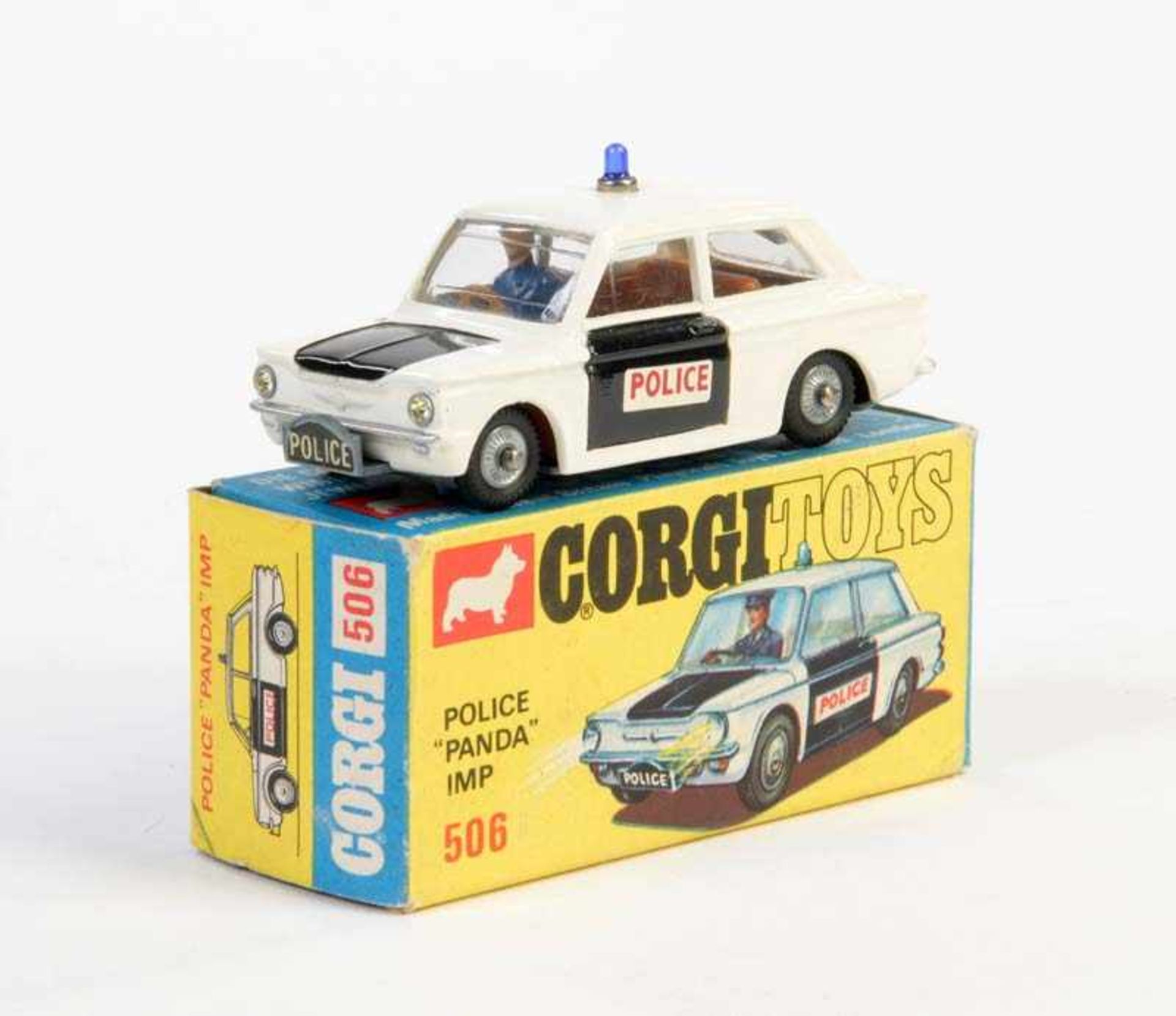 Corgi Toys, Police "Panda" IMP, England, 1:43, Druckguss, Okt Z 1, Z 1 Corgi Toys, Police "Panda"