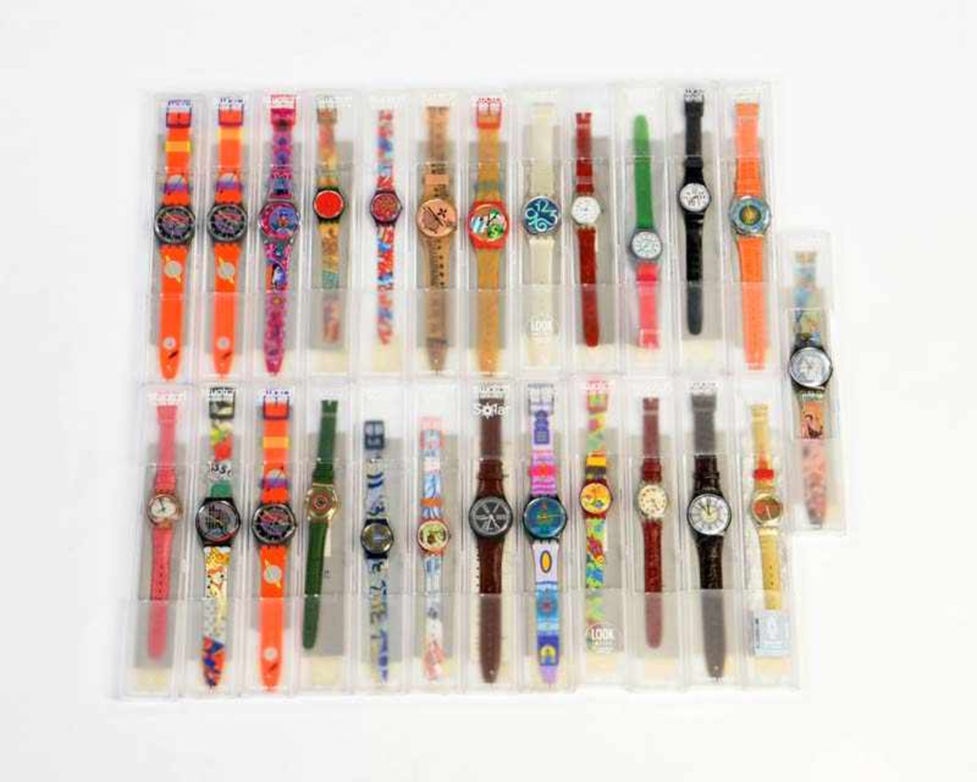 Swatch, 25 Damenuhren, Swiss made, Okt Z 1, Z 1 Swatch, 25 Ladie's Watches, Swiss made, box C 1, C