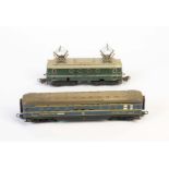 Märklin, SEH 800 + 1 Wagen, W.-Germany, Spur H0, LM, Z 2-/3Märklin, SEH 800 + 1 Wagon, W.-Germany,