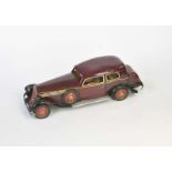 Paya, Limousine 30er Jahre, Spain, 50 cm, LM, 1 Rad geklebt, sonst guter ZustandPaya, Sedan Car from