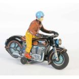 Modern Toys, Atom Motorcycle, Japan, 30 cm, Blech, Bat. Antrieb ok, min. LM, Z 2Modern Toys, Atom