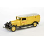 Märklin, Reichspost LKW mit Briefmarke, 38 cm, Blech, UW ok, Z 1-2Märklin, Reichspost Truck with