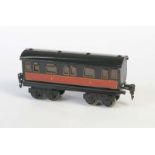 Märklin, PLM Wagen 2873, Germany VK, Spur 0, Blech, farblich ausgebessert, sonst guter