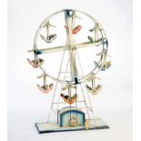 Bing, Riesenrad, 68 cm, Blech, UW + Musikwerk ok, teilw. LM, sonst guter ZustandBing, Big Wheel,