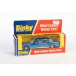 Dinky Toys, Mercedes Benz 600, England, 1:43, Druckguss, min. LM, Okt Z 2- (1 Lasche abgerissen,