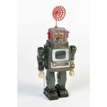 Alps, Television Spaceman, Japan, 37 cm, Blech, Bat. Antrieb ok, min. LM, Z 2Alps, Television