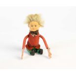 Schuco, Purzel Struwwelpeter, Germany, 13 cm, min. LM, Z 2Schuco, Tumbling Struwwelpeter, Germany,