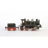 Märklin, 2 A Lok, Germany VK, Spur 0, UW ok, min. LM, schöner OriginalzustandMärklin, 2 A Loco,