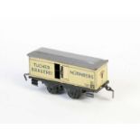 Bub, Bierwagen "Tucher Bräu Nürnberg", 13,5 cm, Blech, min. LMBub, Beer Wagon "Tucher Bräu