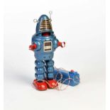 KO, Planet Robot, Japan, 23 cm, Blech, Bat. Antrieb + Funktion ok, Z 1-KO, Planet Robot, Japan, tin,