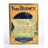 Blechschild "Paul Tranoy", France, 35x50 cm, min. LM, Z 2+Tin Plate Sign "Paul Tranoy", France, min.