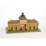 Märklin, Bahnhof 2035, Germany VK, 58x28 cm, Blech, altersbedingte LM, sonst guter ZustandMärklin,