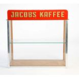 Glas Vitrine "Jacobs Kaffee", 49x20x45 cm, Z 2, kein VersandGlass Cabinet "Jacobs Kaffee", C 2, no