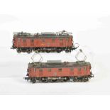 Märklin, 2 E Loks 2C1, Spur H0, Druckguss, LM, bespielt, Z 2-3Märklin, 2 Electrical Locos 2C1,