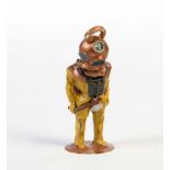 Zinnfigur Taucher, Germany VK, 5 cm, min. LM, Z 1-Pewter Figure Diver, Germany pw, min. paint d.,