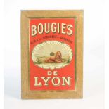 Blechschild "L.Revon Bougies De Lyon", France, 35x50 cm, teilw. LM, Z 2+Tin Plate Sign "L.Revon