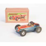 Bandai, Rennwagen "Rocket Car 54", Japan, 19 cm, Blech, Friktion ok, Okt Z 1, Z 2+Bandai, Racing Car