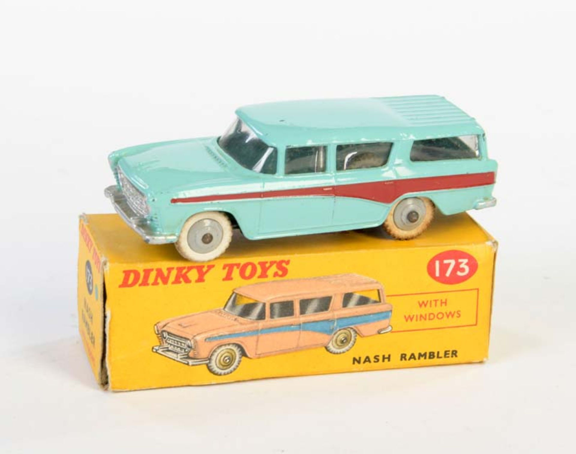 Dinky Toys, Nash Rumbler, England, 1:43, Druckguss, min. LM, Z 2Dinky Toys, Nash Rumbler, England,