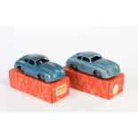 Kellermann, 2x Porsche 356, W.-Germany, 11,5 cm, Blech, Friktion ok, 1x LM, Okt Z 1, Z 1/2-