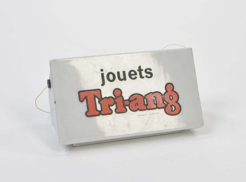 Triang, Kleine Leuchtreklame, France, 26x15 cm, Funktion ok, Z 2Triang, Little Illuminated