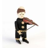 Schuco, Clown mit Geige, Germany, 13 cm, Z 2+Schuco, Clown with Violin, Germany, C 2+