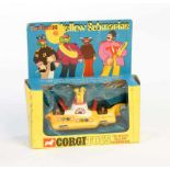 Corgi Toys, The Beatles Yellow Submarine, Great Britain, 1:43, Druckguss, Okt Z 1-2, Z 1Corgi