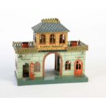 Märklin, Central Bahnhof, Germany VK, 27x14 cm, Blech, LM, viele Glasscheiben + 2 Isolatoren fehlen,